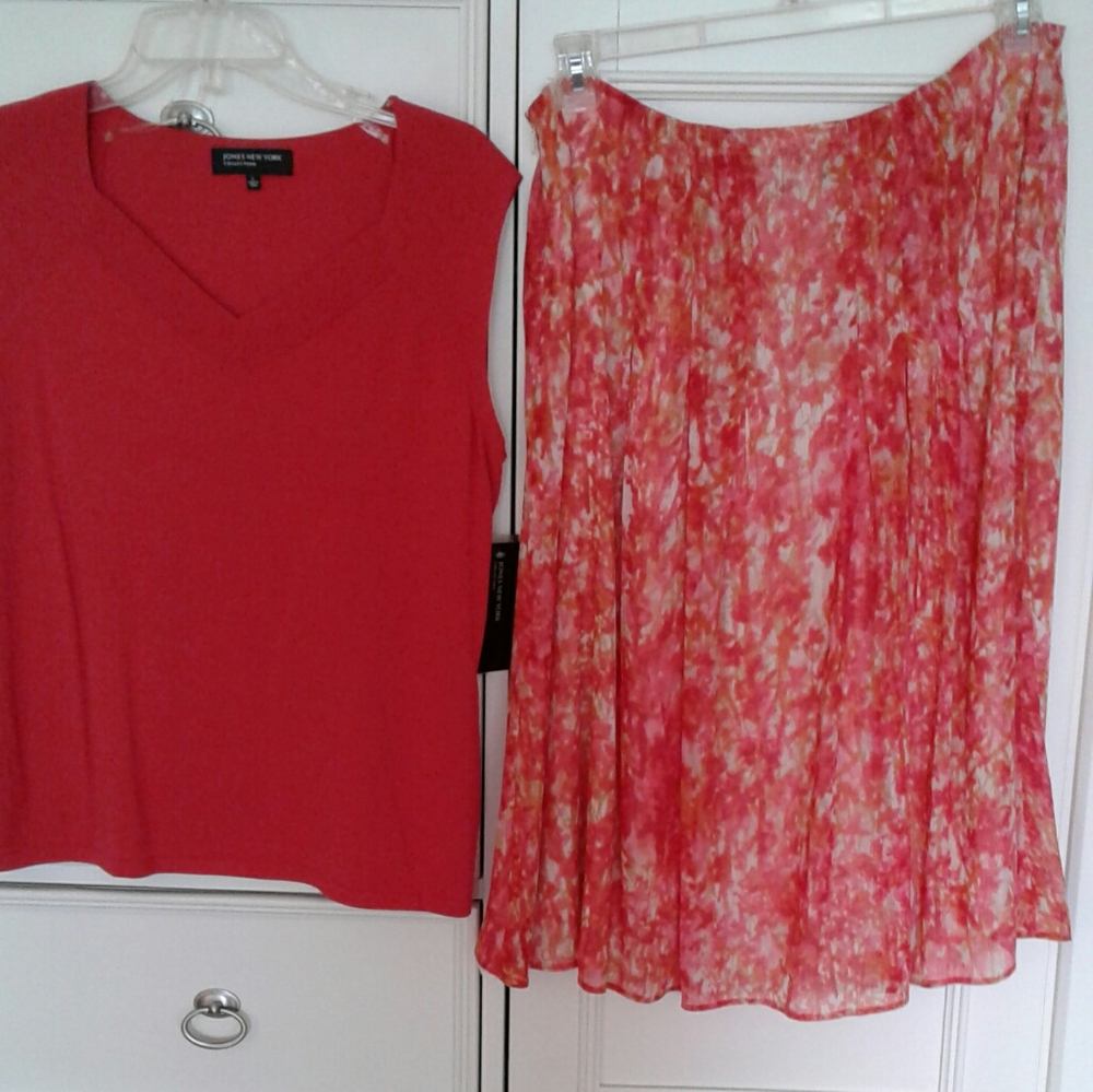 Skirt and top